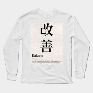 Kaizen Long Sleeve T-Shirt